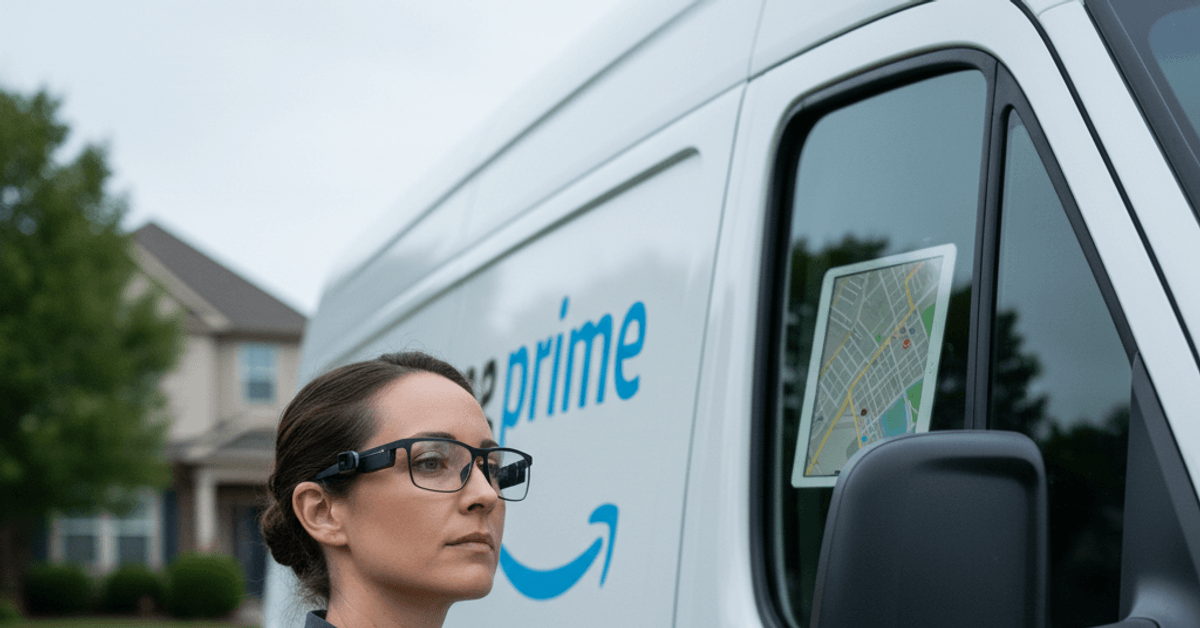 Amazon driver smart glasses debut with AI navigation