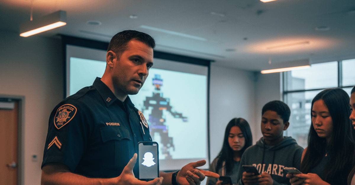 Police warn teens over viral Snapchat AI prank trend