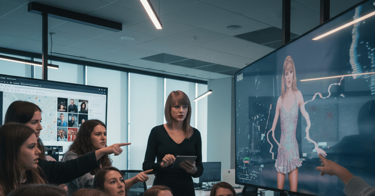 Taylor Swift AI promo backlash sparks #SwiftiesAgainstAI