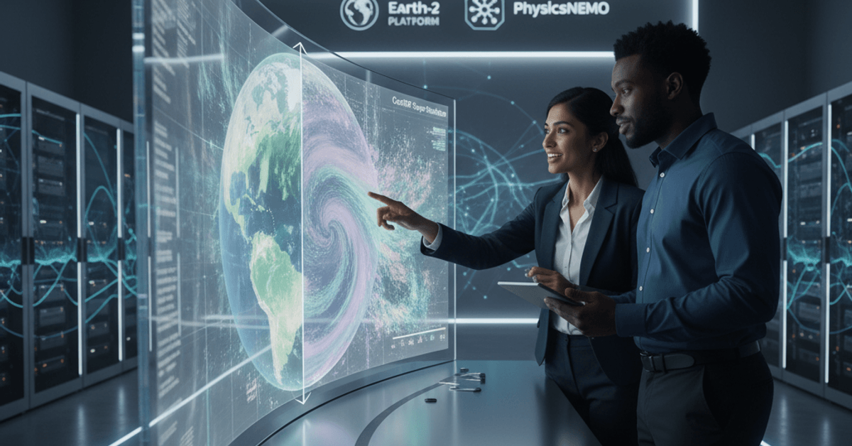 CorrDiff super resolution boosts AI weather forecasts