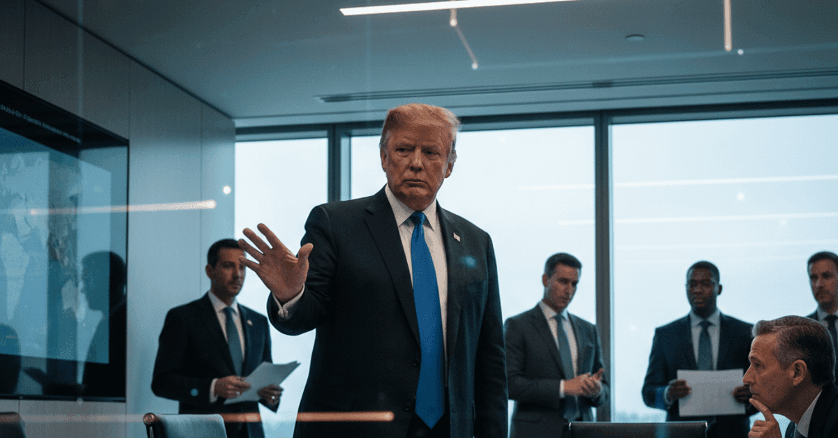 Trump floats state AI law moratorium, sparks legal fight