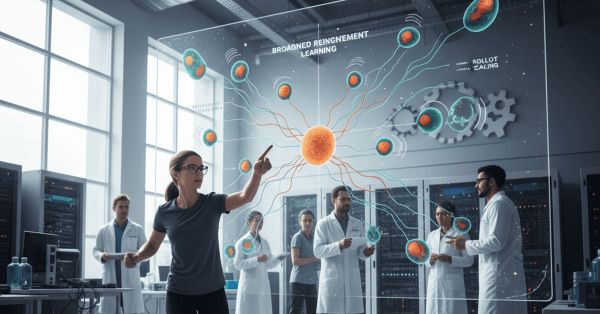 Broadened Reinforcement Learning adds rollout scaling