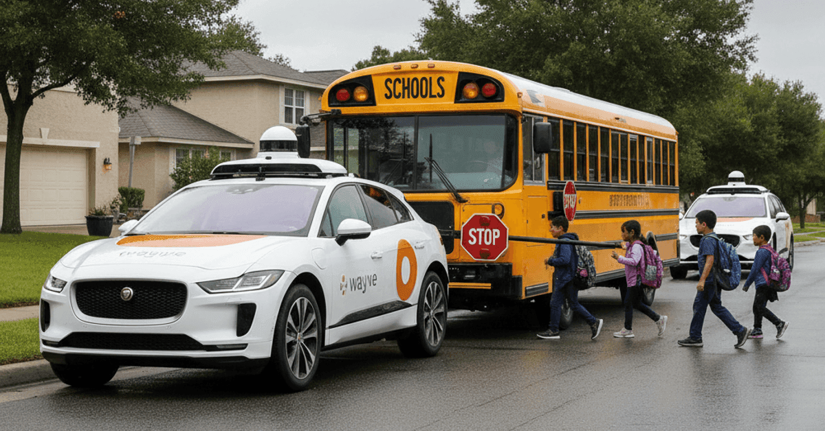 Waymo robotaxi recall targets school bus stop failures