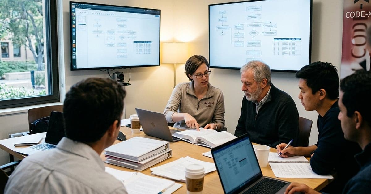 Stanford Law AI labs model real-world compliance playbooks
