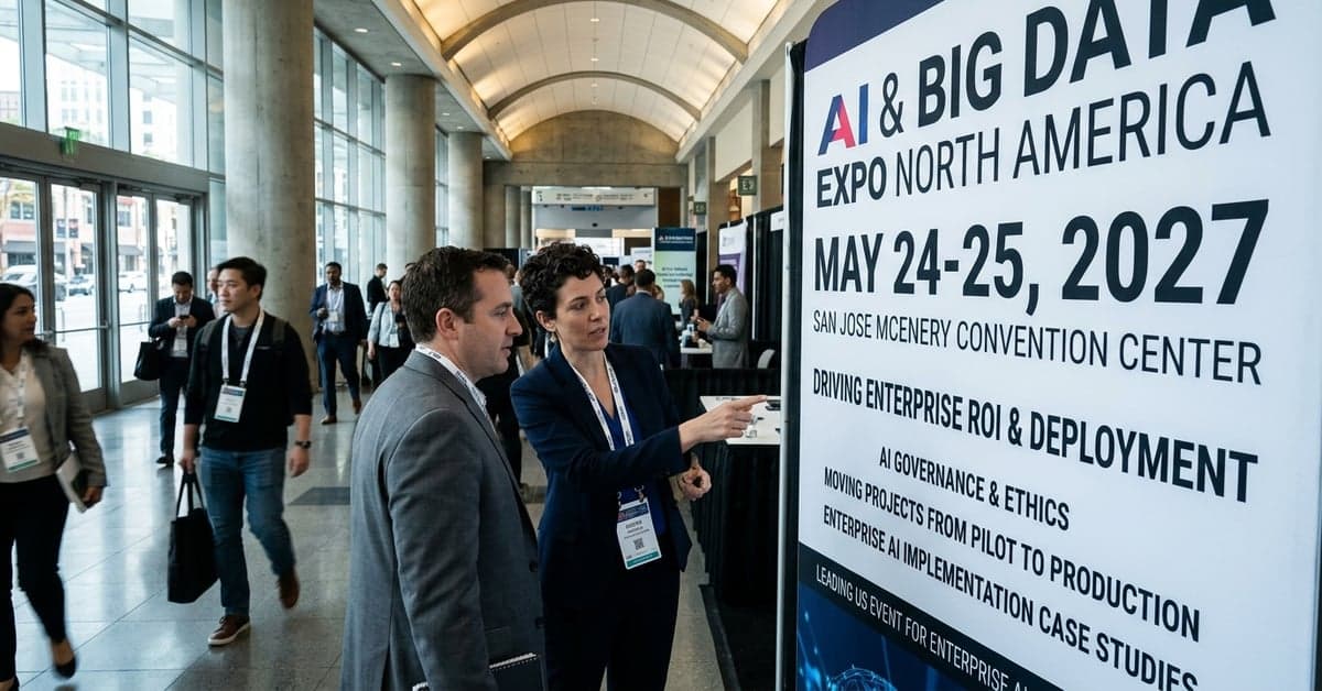 AI Expo North America sets 2027 dates, tilts to ROI