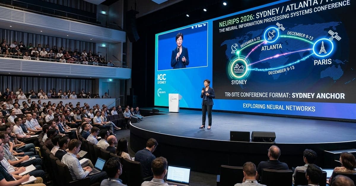 NeurIPS 2026 Sydney leads a tri-site conference format