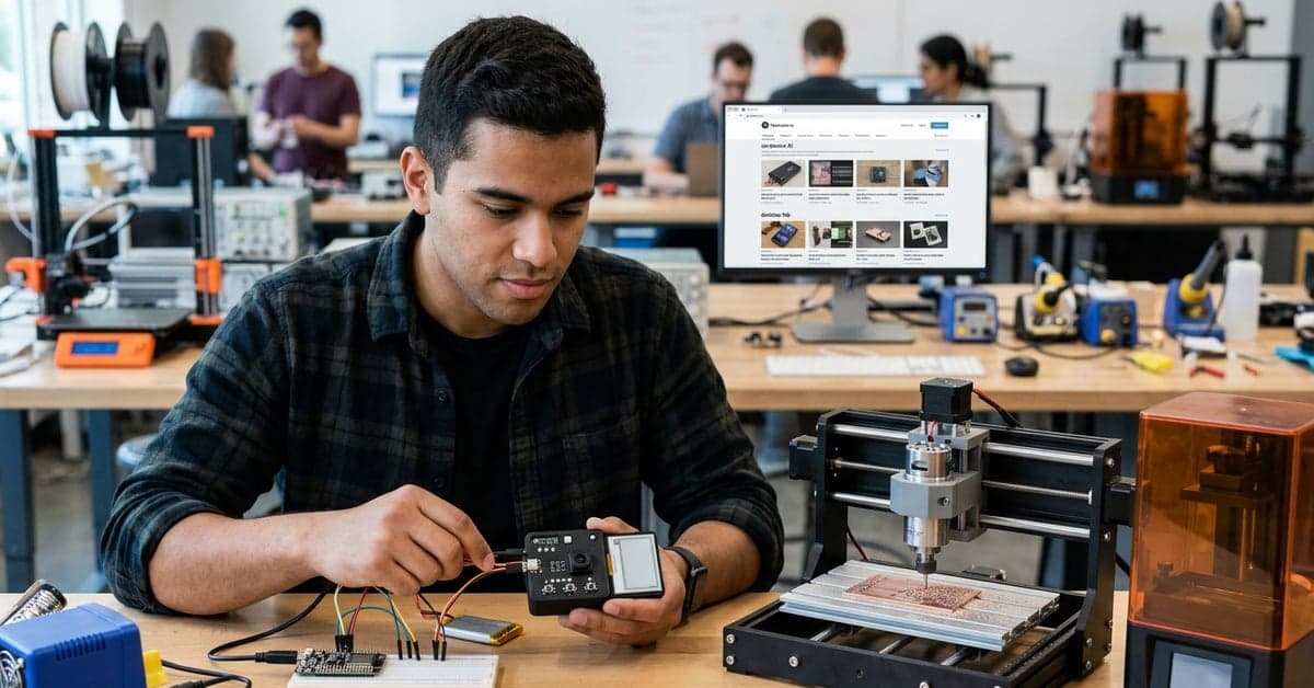 Hackster.io maker trends: on-device AI, privacy, desktop fab