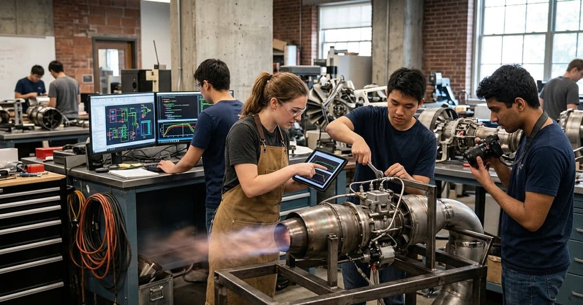MIT JARVIS Challenge: AI copilots help build a jet engine
