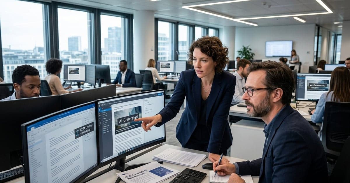 Newsroom AI transparency: what EU rules change now