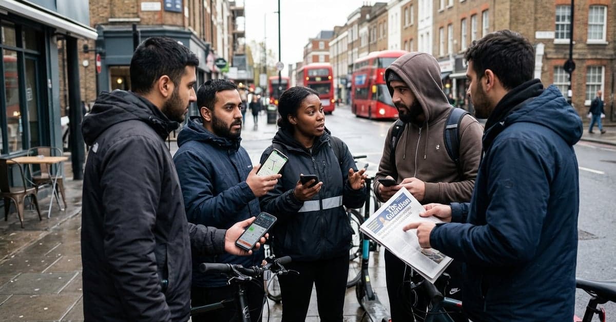 Algorithmic pay cuts: why delivery riders demand transparency