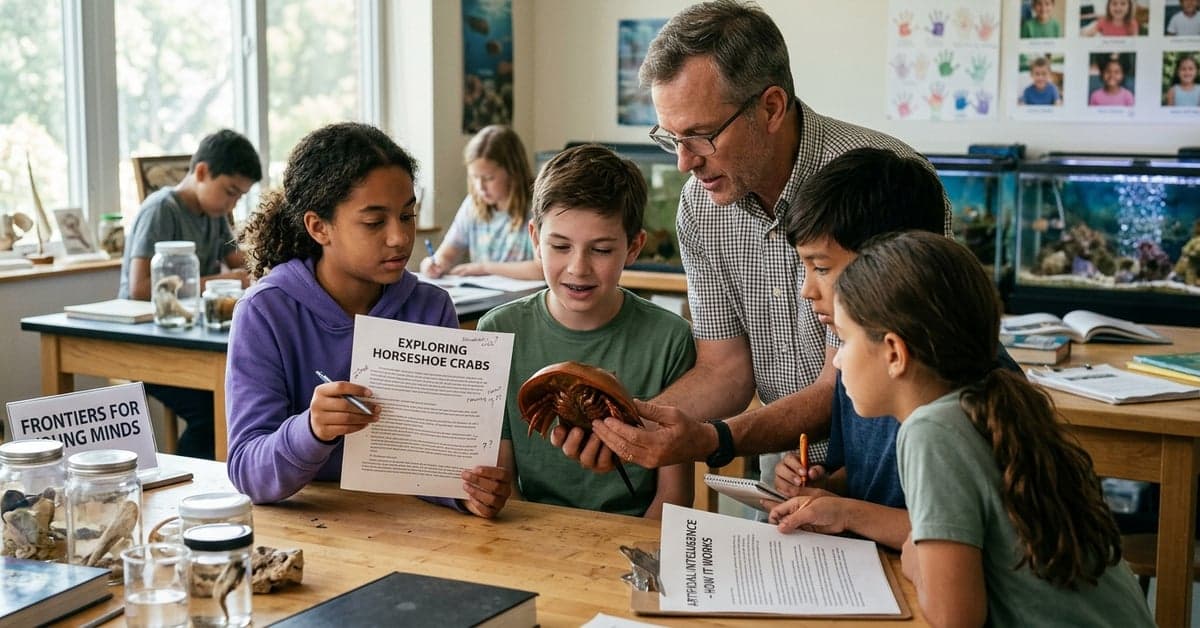 Frontiers for Young Minds: kids review prizes and tech