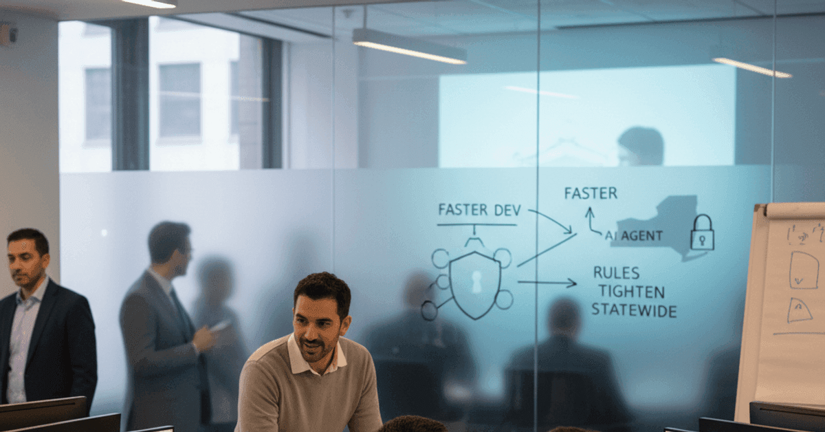 AI coding agent speeds dev work as rules tighten statewide