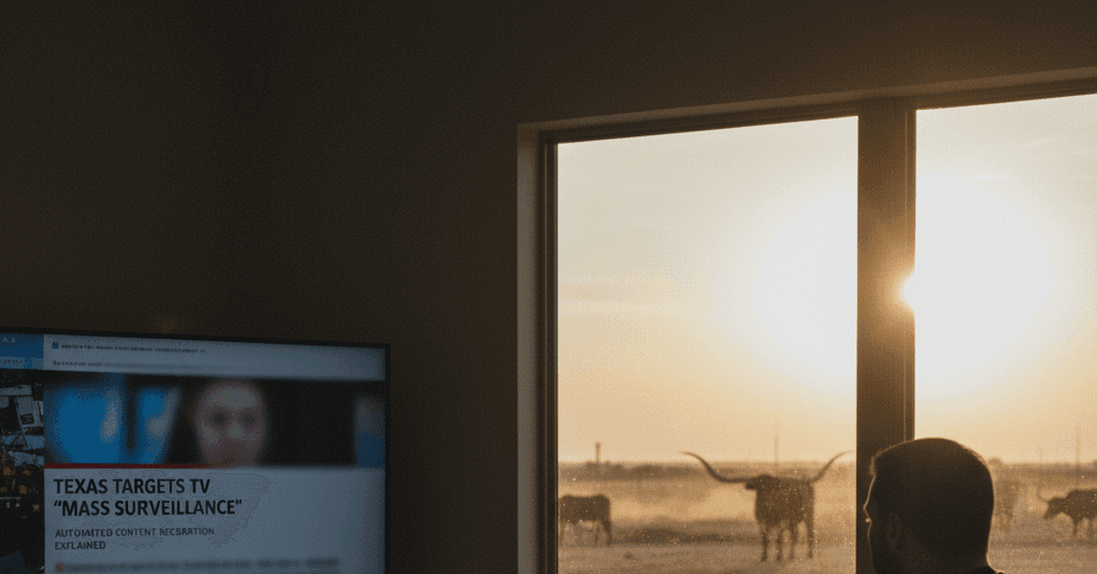 Texas smart TV lawsuit targets ACR ‘mass surveillance’